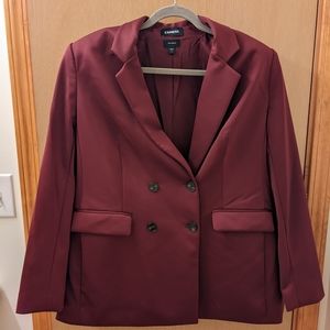 Supersoft Double Knit Double Breasted Blazer